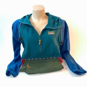 L.L BEAN COLOR BLOCK JACKET